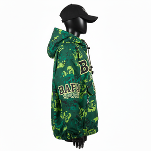 <b>Women</b> <b>Lightweight</b> Polyester Windbreaker <b>Jacket</b> Fabric Green Pullover Panels Custom Logo Print Windbreaker <b>Jacket</b> For <b>Women</b> - Product Image 3