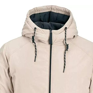 Parka d'hiver pour homme 2025, coupe-vent, couleur unie, veste avec fermeture éclair, veste décontractée élégante pour homme - Product Image 6