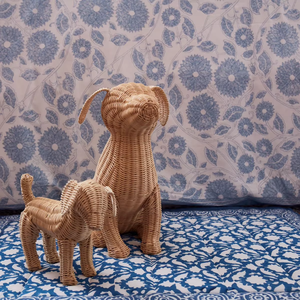 Rattan Puppy <b>Dog</b> Made In Vietnam Eco-friendly material used for Home decoration <b>Ornaments</b> Wholesale - Product Image 5
