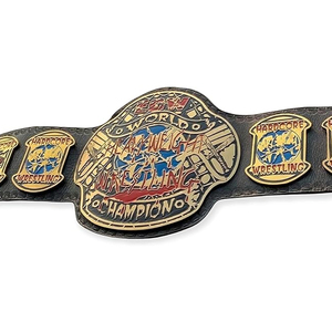 ECW Hardcore World Heavyweight Wrestling Championship cintura per adulti di qualità genuina 2MM nera - Product Image 3