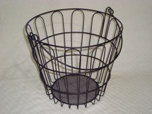Modern Design Wire Metal Fruit Organizer <b>Basket</b> Set <b>with</b> <b>Handle</b> for Fruit and Vegetable Storage - Product Image 6