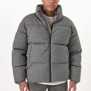 Chaqueta de Invierno para Hombre con Logotipo Personalizado OEM, de Alta Calidad, Transpirable, Cortavientos, Acolchada, con Cuello Alto, Cálida - Product Image 1