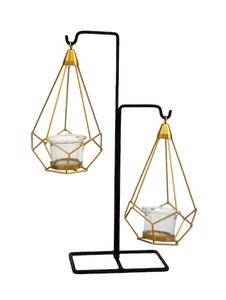 Découpe de feuille de laiton de haute qualité Design tendance à la mode nouveau Design personnalisé bougeoir - Product Image 3