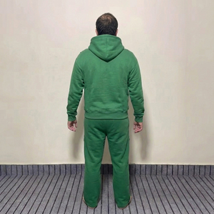 ชุดเซ็ตเสื้อฮู้ดดี้และกางเกงวอร์มผู้ชาย ผ้าหนานุ่ม สไตล์สตรีทแวร์ ชุดแทรคสูท ผ้าเทคฟลีซ ชุด 2 ชิ้น แบบยูนิเซ็กส์ - Product Image 2