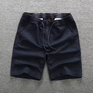 Nuevos pantalones cortos informales, pantalones cortos de tela suaves y cómodos para hombres, 100% de algodón, estampado personalizado, tallas ajustables para hombres, tarifa al por mayor - Product Image 5