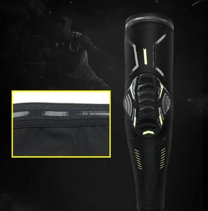 Basket-ball volley-ball cyclisme planche à roulettes sport bras manchon Compression couverture avec coude mousse Anti-collision Pad garde - Product Image 3