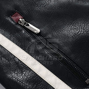 <b>Genuine</b> <b>Leather</b> Best Price Men Motorbike <b>Jacket</b> Plain Dyed Online Sale Men Motorbike <b>Jacket</b> - Product Image 6