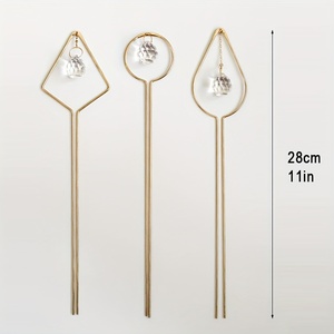 3 piquets de plantation en EVA pour pots de fleurs et décorations de jardin - Product Image 3