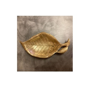 Poignée de plateau en laiton marbre et plateau de service en bois poignée en laiton de qualité supérieure et taille personnalisée - Product Image 2