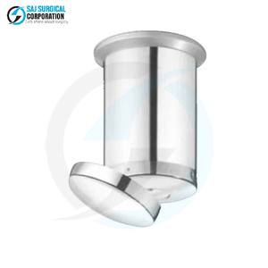 Distributeur de coton en acier inoxydable de qualité médicale fenêtre de couvercle transparente pour la chirurgie générale utiliser des contrôles rapides de niveau de coton - Product Image 6