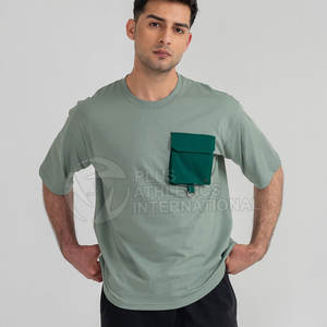 Camiseta de Algodón Transpirable de Primera Calidad para Hombre, Ligera y Cómoda para Conjuntos de Verano, Camiseta Moderna con Cuello Redondo para Hombre - Product Image 4