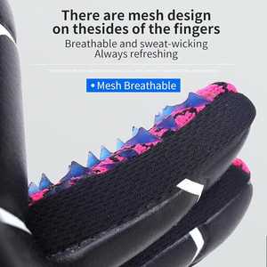 Gants de gardien de but professionnels pour enfants jeunes adultes forte adhérence excellente protection cuir antidérapant résistant à l'usure - Product Image 3