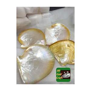 Assiette en nacre de qualité supérieure fabriquée à partir de coquillages naturels au Vietnam, parfaite pour la décoration et la salle à manger - Product Image 2