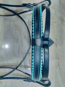 Riendas de Cuero de Caballo de Primera Calidad Personalizables al por Mayor, Riendas Inglesas y Occidentales para Montar a Caballo, Duraderas, Cómodas, Marca Personalizada - Product Image 3