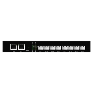 ตัวแปลงสัญญาณไฟเบอร์ออปติก FTTH คุณภาพสูงแบบ Single-mode รองรับ Gigabit 8SFP Port +2RJ45 Port - Product Image 4