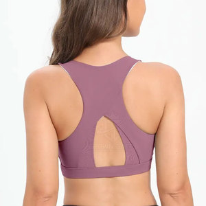 Sujetador Deportivo de Primera Calidad para Mujer, Hecho de Spandex/Nailon, Ropa Deportiva sin Costuras para Gimnasio - Product Image 6