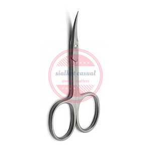 Tijeras para uñas hechas a medida con cuchillas afiladas finas curvas Tijeras para uñas para cutículas de acero inoxidable - Product Image 2