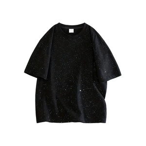 เสื้อยืดลำลองสตรีทแวร์พลอยเทียมออกแบบได้ตามต้องการ - Product Image 6