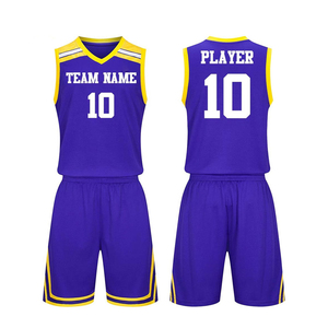 Venta caliente Ropa de baloncesto totalmente sublimada Ropa de uniforme de talla grande de secado rápido personalizada Opción al por mayor disponible - Product Image 1