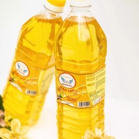 Huile d'arachide pure biologique et de haute qualité, grade A, raffinée pour la cuisson, traitement brut, en bouteille plastique