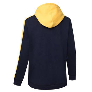 Nouveau Style personnalisé 100% coton recadrée unisexe lavage en détresse Applique brodé à capuche coupe et coudre Patch bases fermeture éclair à capuche - Product Image 5