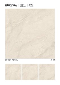 Design moderne 600x600 Carreaux de sol en porcelaine brillante Marbre de luxe Céramique émaillée Salon Carreaux De Sol 60x60 - Product Image 5