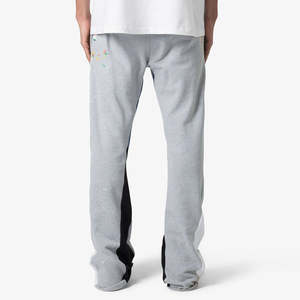 Streetwear de haute qualité pour hommes, pantalon de survêtement, jogging, imprimé sur mesure, pantalon de survêtement en éponge évasé pour hommes, vente en gros 2025 - Product Image 2