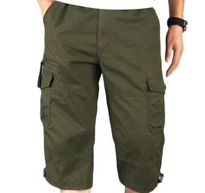 Short unisexe personnalisé de grande rue, lourd, ample, à cordon de serrage, pour homme, short de travail personnalisé à séchage rapide pour homme - Product Image 2