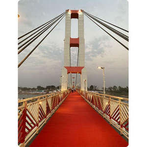 Superestructura de Puente Colgante de Acero Pesado con Servicios de Soldadura y Corte - Product Image 1