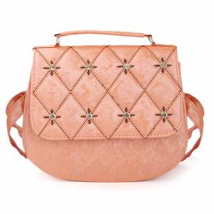 กระเป๋าสะพายข้างผู้หญิงแบบแฟนซี (6557) - สีส้ม - Product Image 2