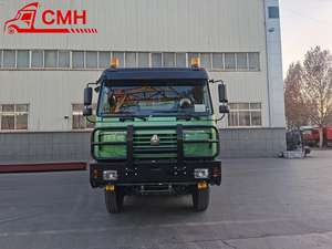 Sinotruck HOWO 8x4รถบรรทุกยกด้านหน้า400hp รูปตัวยูแอฟริการถใหม่สำหรับการส่งออก - Product Image 3