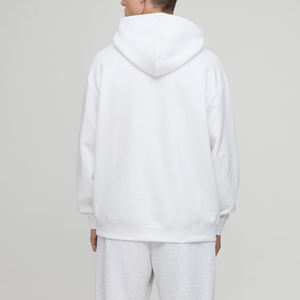 เสื้อฮู้ดดี้ผู้ชายแบบกลับด้านได้ ผ้าเฟรนช์เทอร์รี่ ระบายอากาศดี ซิปหน้า ทรงหลวม ไหล่ตก น้ำหนัก 280 กรัม ดีไซน์สั่งทำพิเศษ ปี 2025 สำหรับฤดูหนาว - Product Image 4