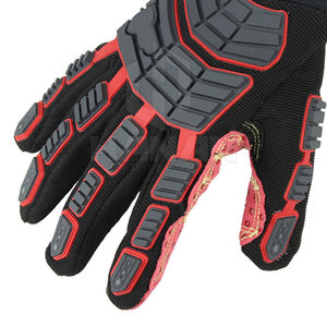 ถุงมือทำงานมืออาชีพสำหรับช่างระบายอากาศได้ดีกันลื่นมีบริการ OEM ในปากีสถาน - Product Image 3