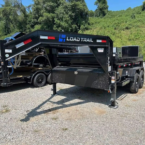 Remolque de Carga Gooseneck 2026, 7X12, 14K, con Volquete, para Granja y Transporte de Materiales - Product Image 1