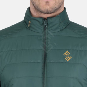 Veste d'hiver matelassée pour homme, design personnalisé, col montant, logo sur le devant, haute qualité, service OEM, écologique, respirante, fabriquée avec des matériaux durables - Product Image 6