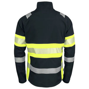 Chaqueta de Seguridad Vial de Alta Visibilidad ANSI Clase 2, Multibolsillos, Reflectante Colorida, Logotipo Personalizable, Hecha de Poliéster - Product Image 2