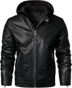 Chaqueta de cuero de moto para hombre de alta calidad de último diseño/chaquetas de cuero originales personalizadas de último diseño para hombre - Product Image 1