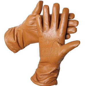 Nouveaux gants en cuir design personnalisé Gants en cuir de haute qualité pour hommes Gants en cuir pour hommes vente en gros - Product Image 3