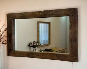 Best Quality Handmade Wooden <b>Wall</b> <b>Mirror</b> Made of Acacia Wood <b>Wall</b> <b>Mirror</b> Home <b>Decorative</b> <b>Wall</b> <b>Mirror</b> by Azora Industries - Product Image 3