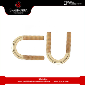 Pernos en U de Latón Cromado M10 con Tuerca Hexagonal – Estándar ISO, Rosca M3/M4, Suministro a Granel de 20 mm - Product Image 3