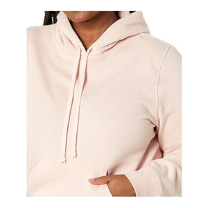 Jersey de lana de manga larga para mujer con capucha gruesa hecha en Pakistán, sudaderas deportivas de gimnasio de Color sólido para invierno - Product Image 3