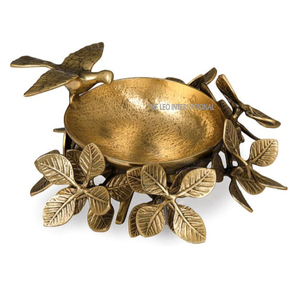 Métal en aluminium Forme de main longue Finition antique Décoratif Unique Bol de service Fancy Modern Japanese Look - Product Image 6