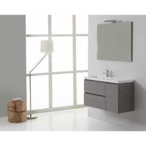 Mueble de Baño Suspendido Miami de 90 cm para Zona Izquierda, Estilo Moderno, Conjuntos de Baño Modernos - Product Image 2