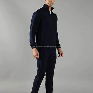 Conjunto de chándal de invierno para hombre de último diseño, chándal liso informal de manga larga de Color sólido para hombre hecho en Pakistán - Product Image 3