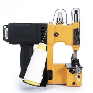 Automatic portable GK9 hand sack bag home sewing machine, used woven bag sewing machine