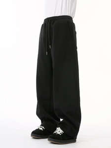 กางเกงวอร์มทรงหลวมแบบสั่งทำพิเศษ ผ้าหนา 380 แกรม ทรงขากว้าง สไตล์ย้อมสีแบบแอซิดวอช สำหรับผู้ชาย - Product Image 3