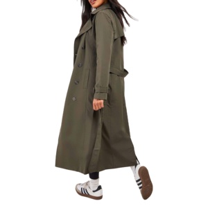 Ventes en gros de manteaux pour hommes en cuir respirant durable avec logo personnalisé, coupe slim, décontractés, longs, grande taille, vestes personnalisées pour hommes 2026 - Product Image 2