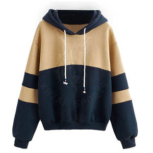 Sudaderas con capucha transpirables de color personalizado para mujeres Diseño personalizado Uso al aire libre Sudaderas con capucha de gran tamaño para mujeres - Product Image 1