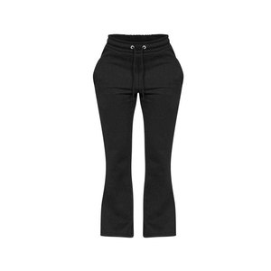 Pantalons de survêtement évasés pour femmes, sur mesure, professionnels, taille élastique, légers, respirants, 100% coton, pantalons de jogging - Product Image 1