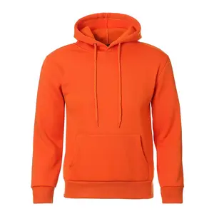 Sudadera con Capucha Unisex de Algodón Grueso, Sudadera Informal de Invierno con Capucha, Sudadera con Logotipo Bordado, Talla XS - Product Image 3